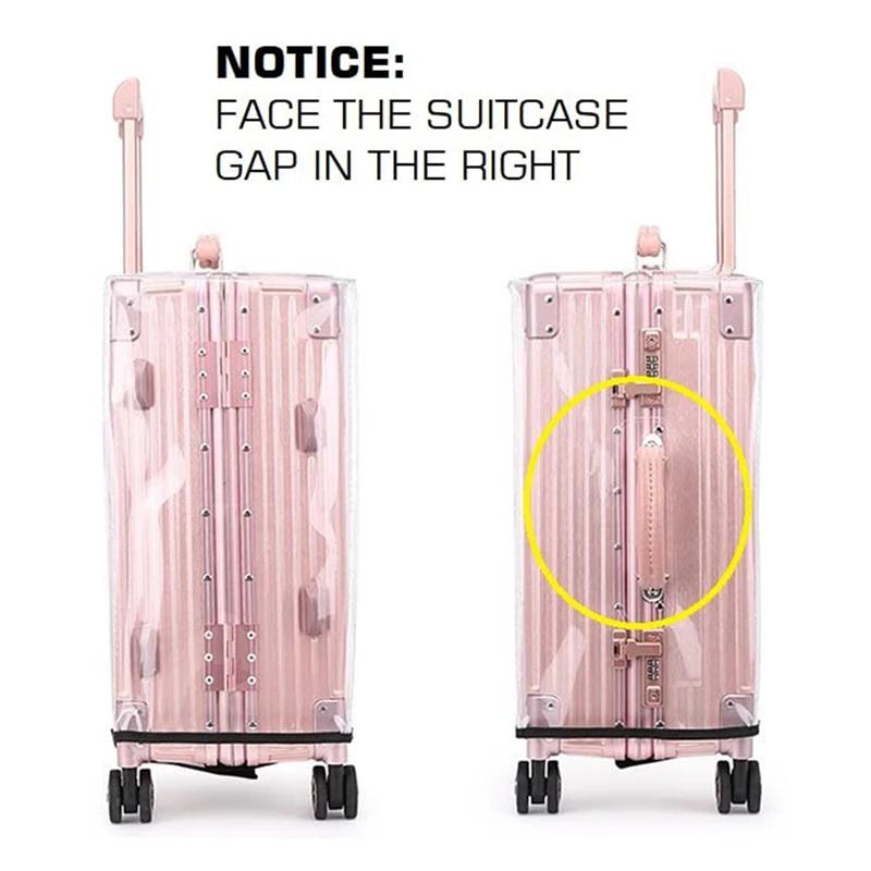 Luggage Protective Cover Transparent - 1Pc Clear PVC Kofferbeschermer Stofdicht Krasbestendig