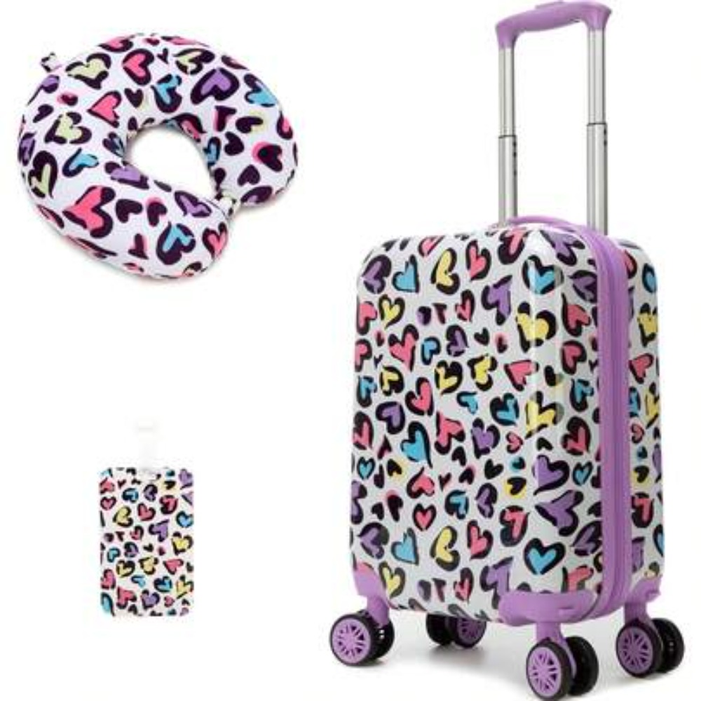 Expandable Hard Shell Luggage Set - 2-delige bagageset met spinnerwielen, 16 inch