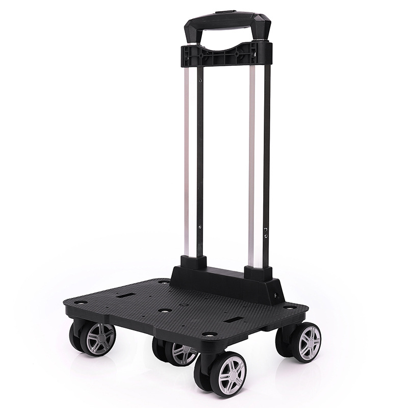 Aluminum Frame Carry On Luggage - Draagbare aluminiumlegering zeswielige universele trolley bagage