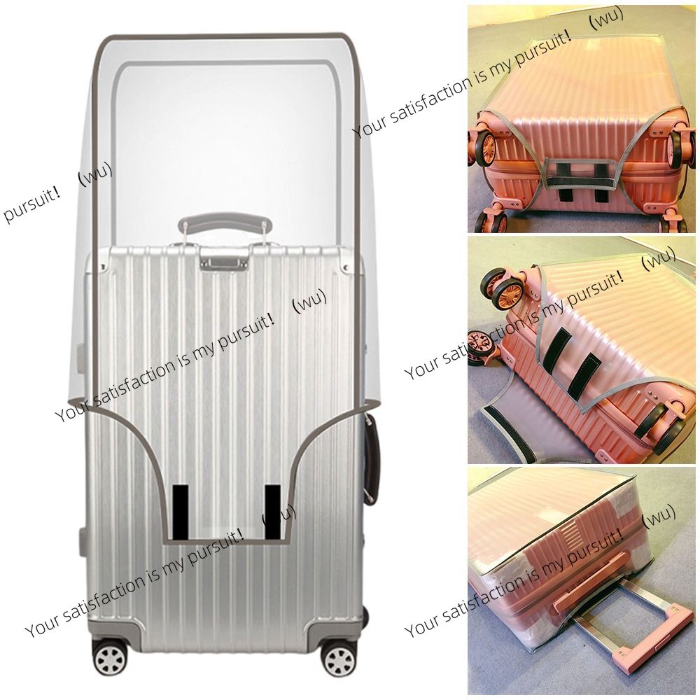 Luggage Protective Cover Transparent - PVC reizen transparante waterdichte bagage beschermhoes,