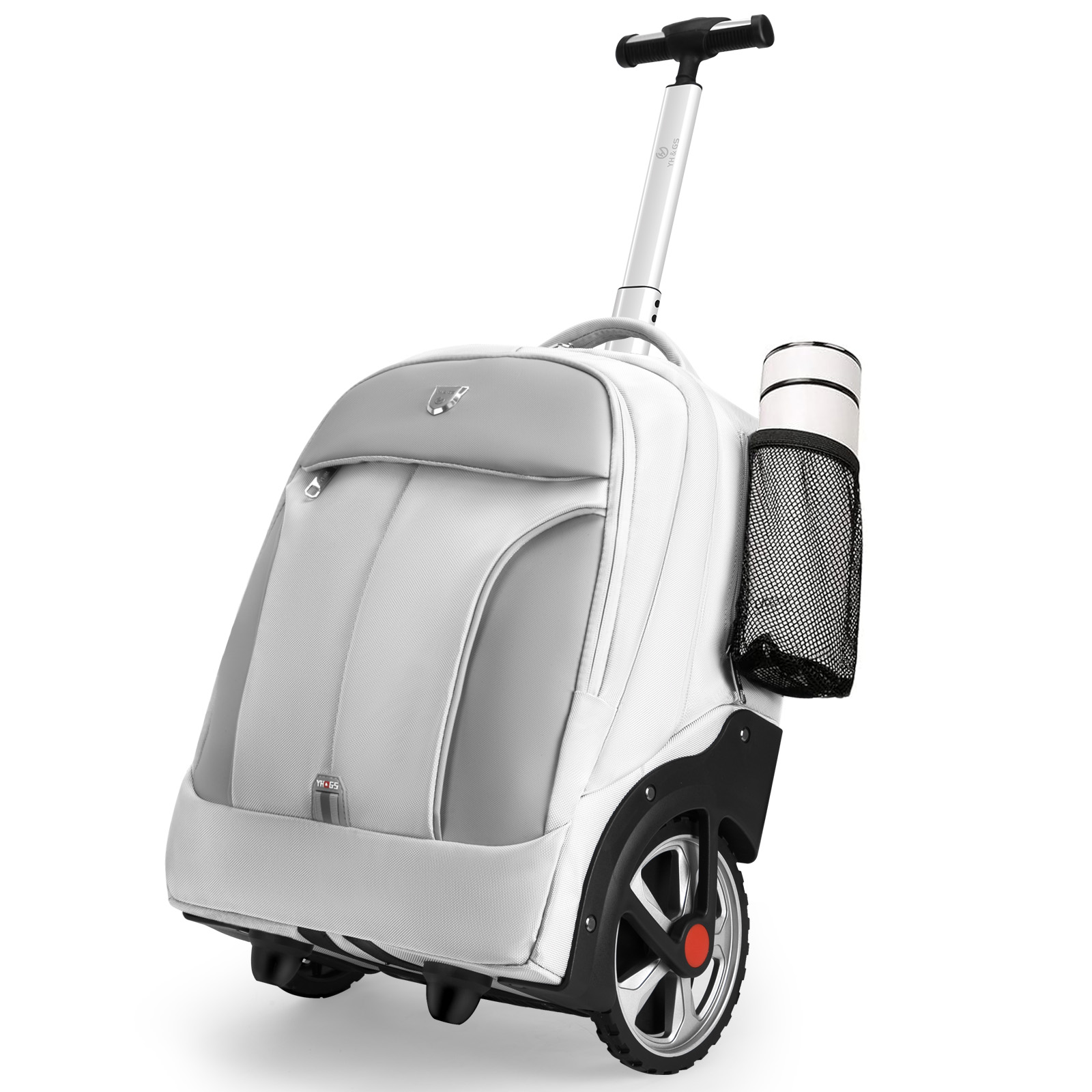 Foldable Rolling Luggage Bag - Rolbare reistrolley rugzak met wielen, multifunctionele