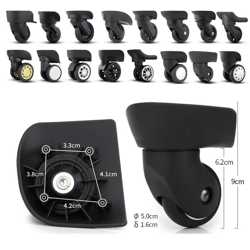 Silent Replacement Luggage Wheels - Bagagewielen voor Samsonite Accessoires Vervanging Dragende