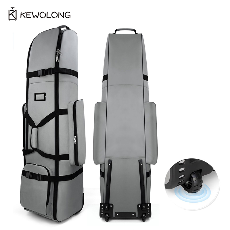Foldable Rolling Luggage Bag - Nieuwe golfreistas met extra grote tankwielen,