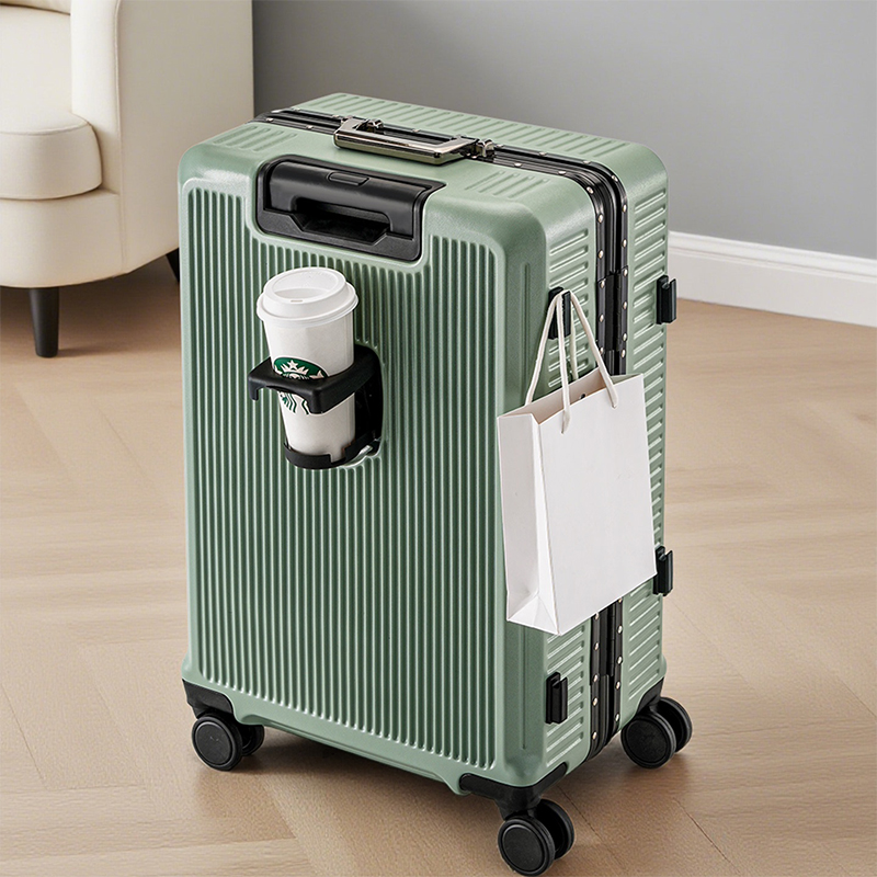 Aluminum Frame Carry On Luggage - Aluminium frame wachtwoordkoffer voor mannen/vrouwen grote