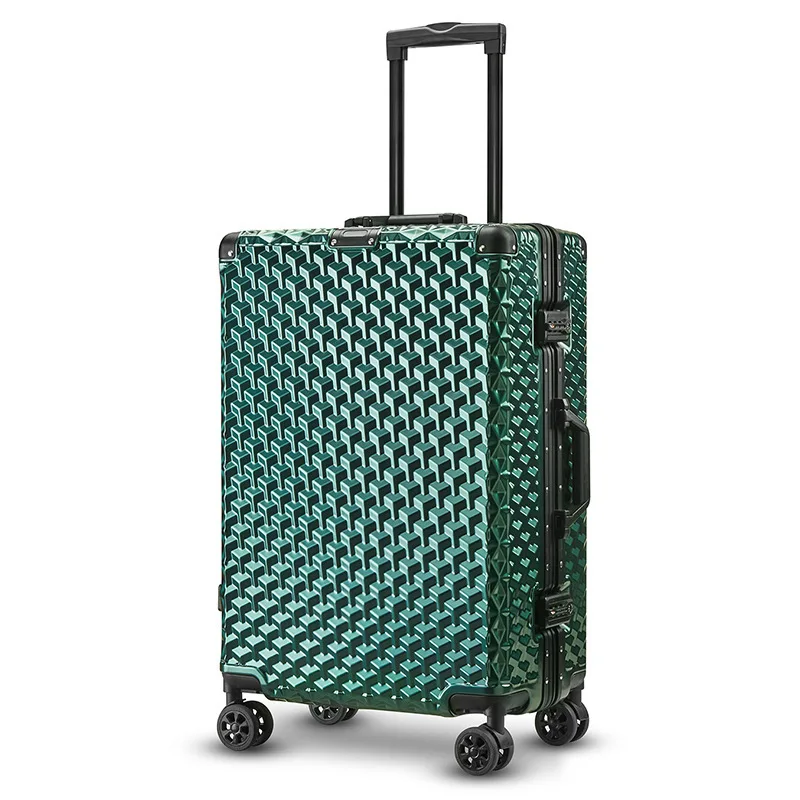 Aluminum Frame Carry On Luggage - Nieuwe reiskoffer, wachtwoordbox 24/28 inch universele