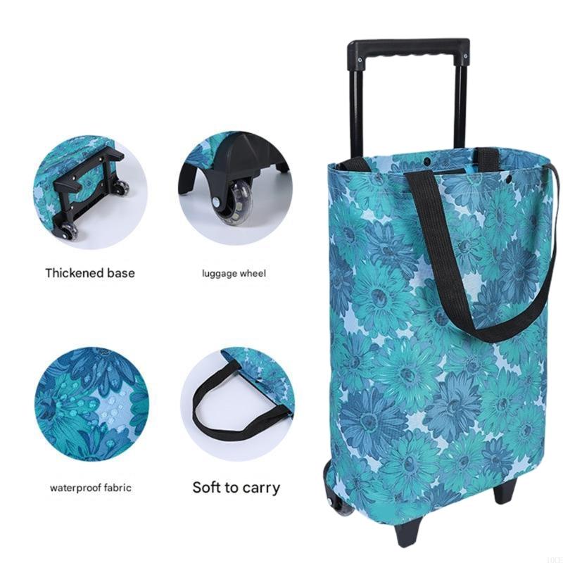 Lichtgewicht opvouwbare trolle - Foldable Rolling Luggage Bag recensie en prijs