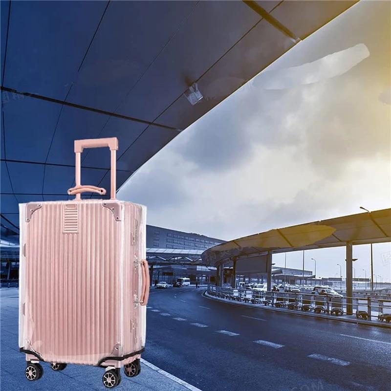 1Pc Clear PVC Kofferbeschermer - Luggage Protective Cover Transparent recensie en prijs