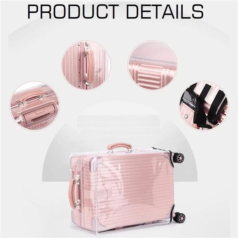 1Pc Clear PVC Kofferbeschermer - Luggage Protective Cover Transparent recensie en prijs
