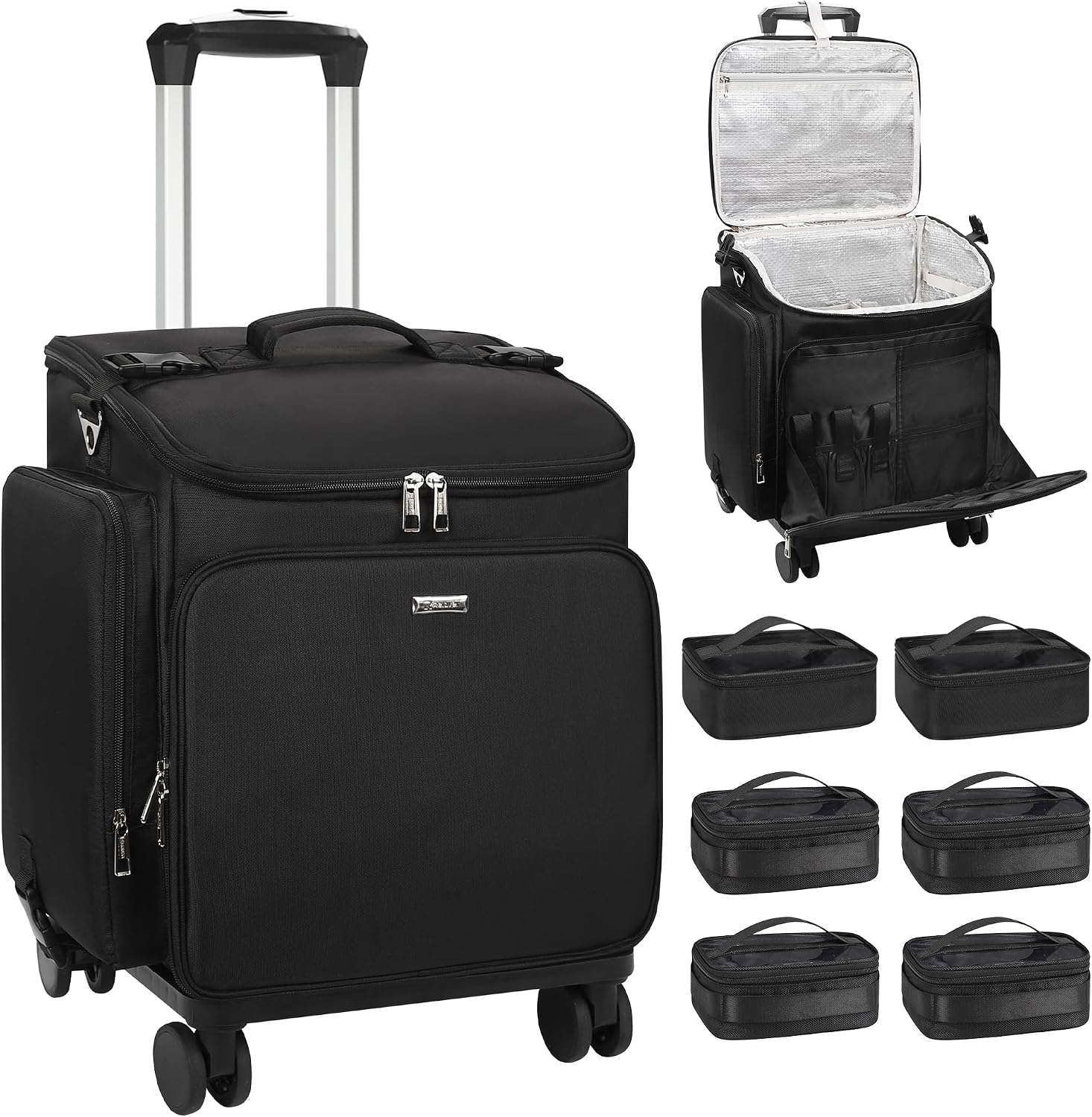 Rollende make-up koffer, haars - Travel Bags recensie en prijs