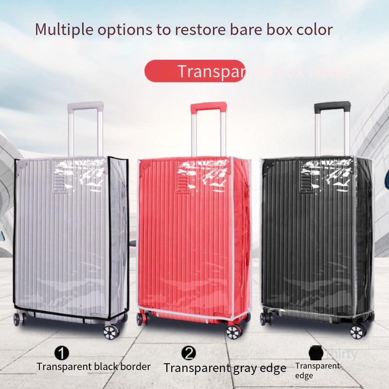 Beschermhoes voor koffer, tran - Luggage Protective Cover Transparent recensie en prijs