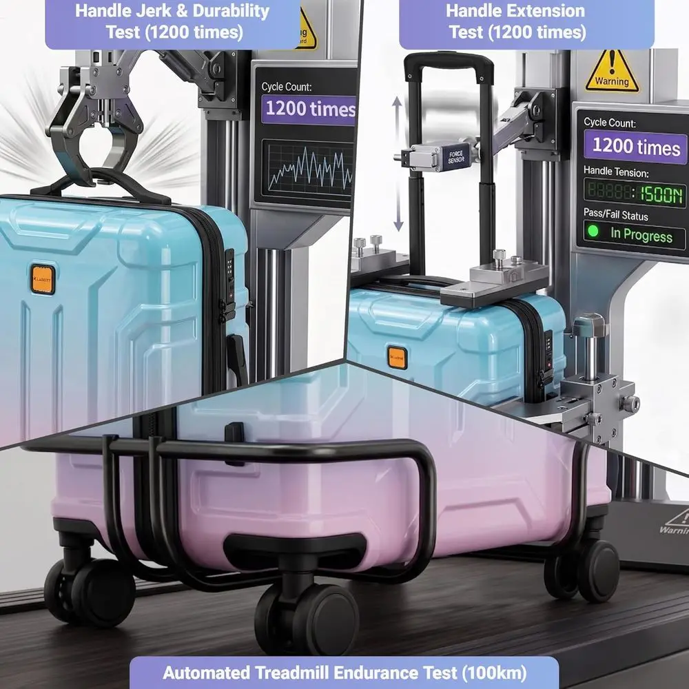 5-delige hardshell kofferset,  - Expandable Hard Shell Luggage Set recensie en prijs