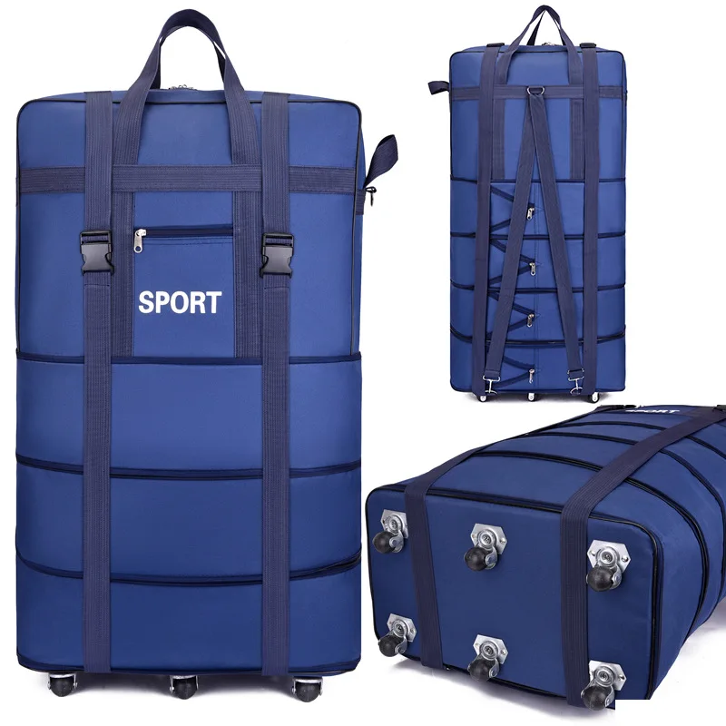 Plus Airline Ingecheckte Bagag - Foldable Rolling Luggage Bag recensie en prijs