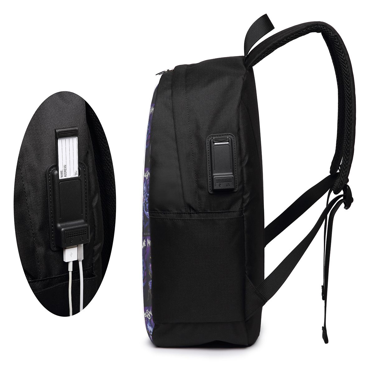 Roerloos in witte rugzak Reisn - Travel Bags recensie en prijs