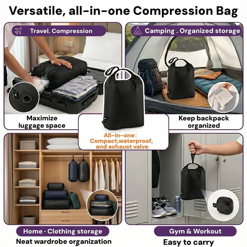 A25F-Reusables Kledingorganize - Foldable Rolling Luggage Bag recensie en prijs