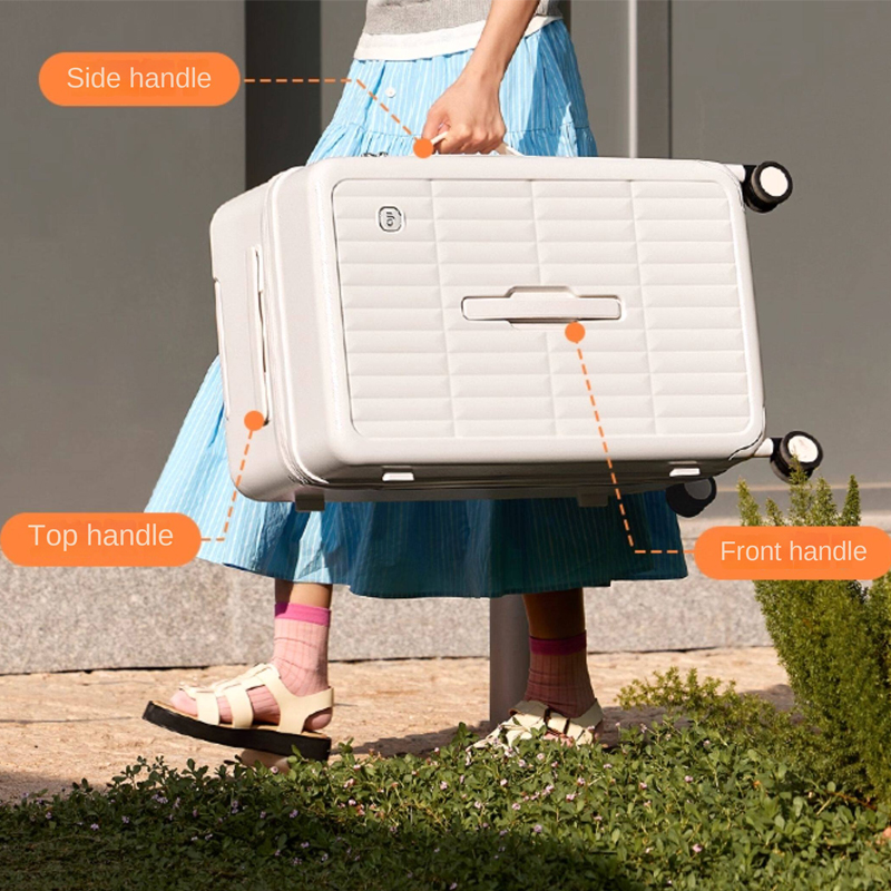 Koffer met zijopening, milieuv - Spinner Wheel Rolling Suitcase 20 Inch recensie en prijs