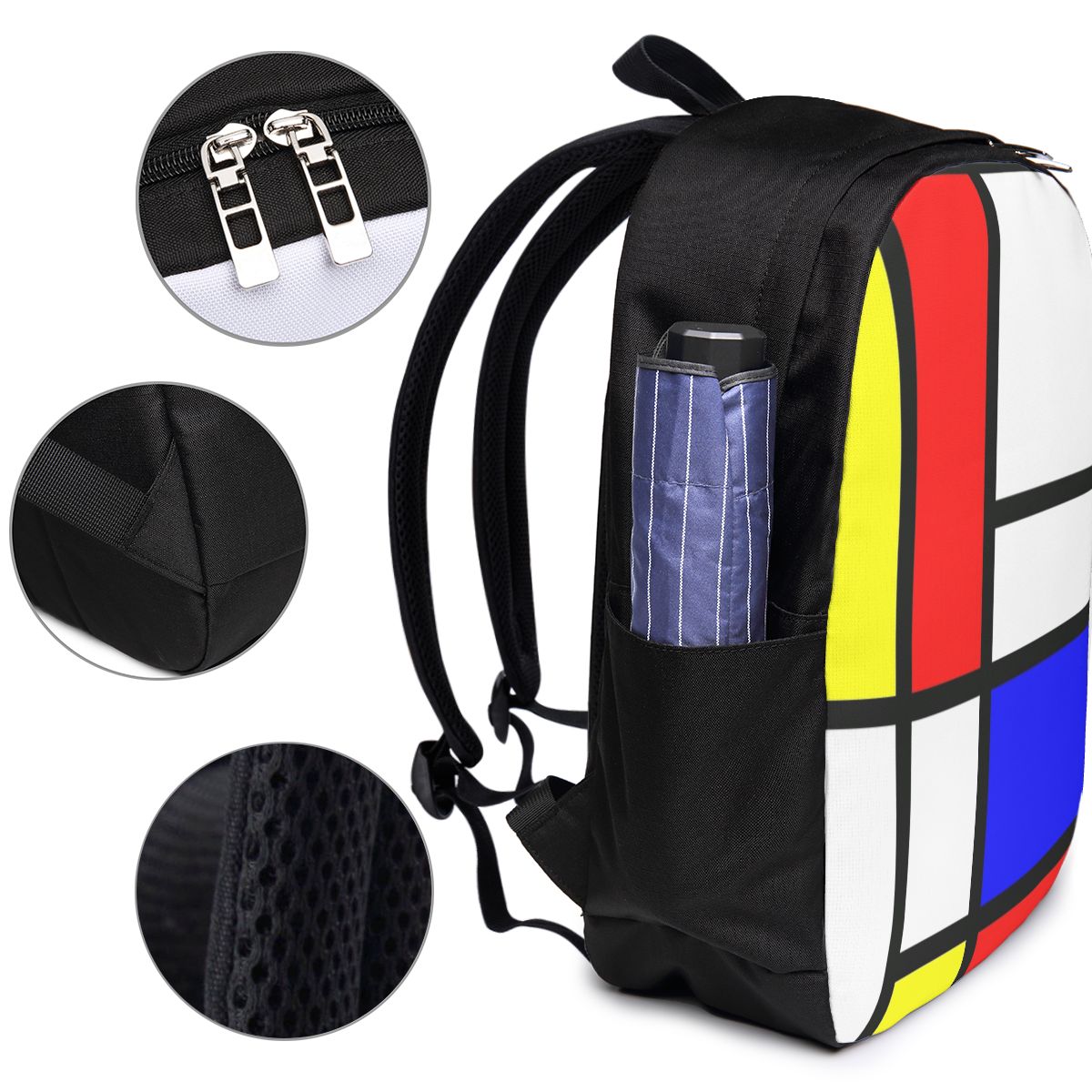 Piet Mondriaan Compositie Rugz - Travel Bags recensie en prijs