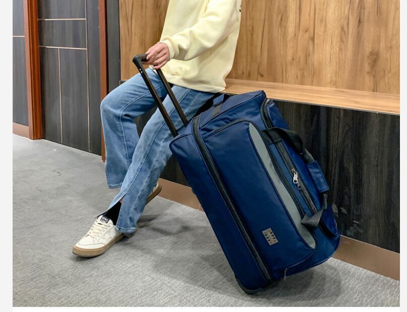 22-inch heren handbagage tas R - Foldable Rolling Luggage Bag recensie en prijs