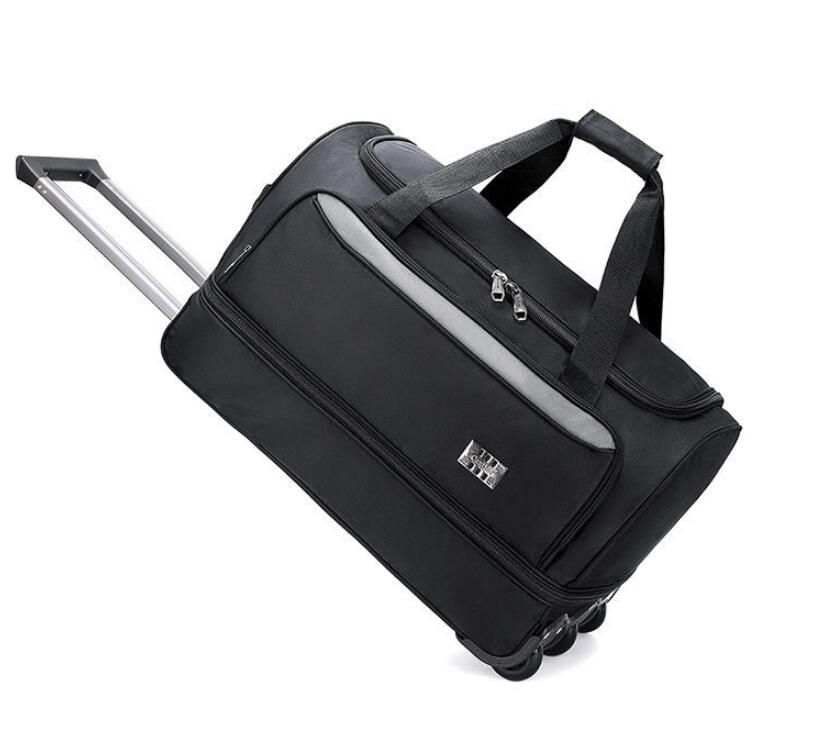 22-inch heren handbagage tas R - Foldable Rolling Luggage Bag recensie en prijs