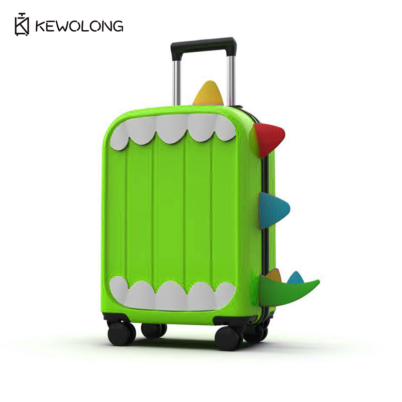3D Cartoon Dinosaurus Kinderko - Spinner Wheel Rolling Suitcase 20 Inch recensie en prijs