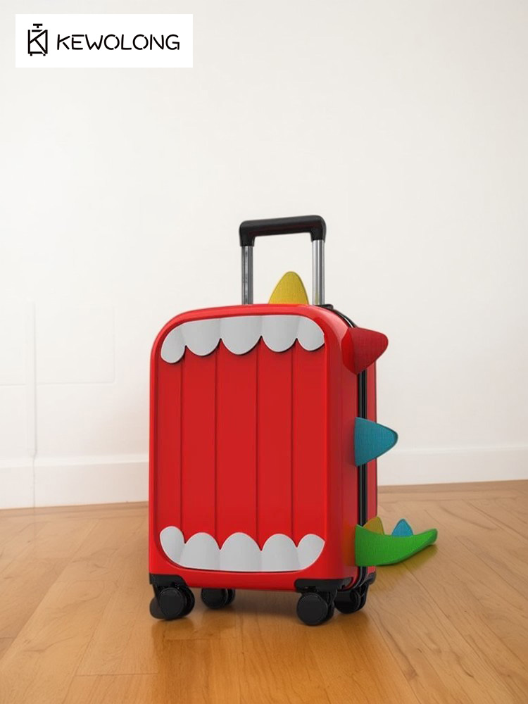 3D Cartoon Dinosaurus Kinderko - Spinner Wheel Rolling Suitcase 20 Inch recensie en prijs