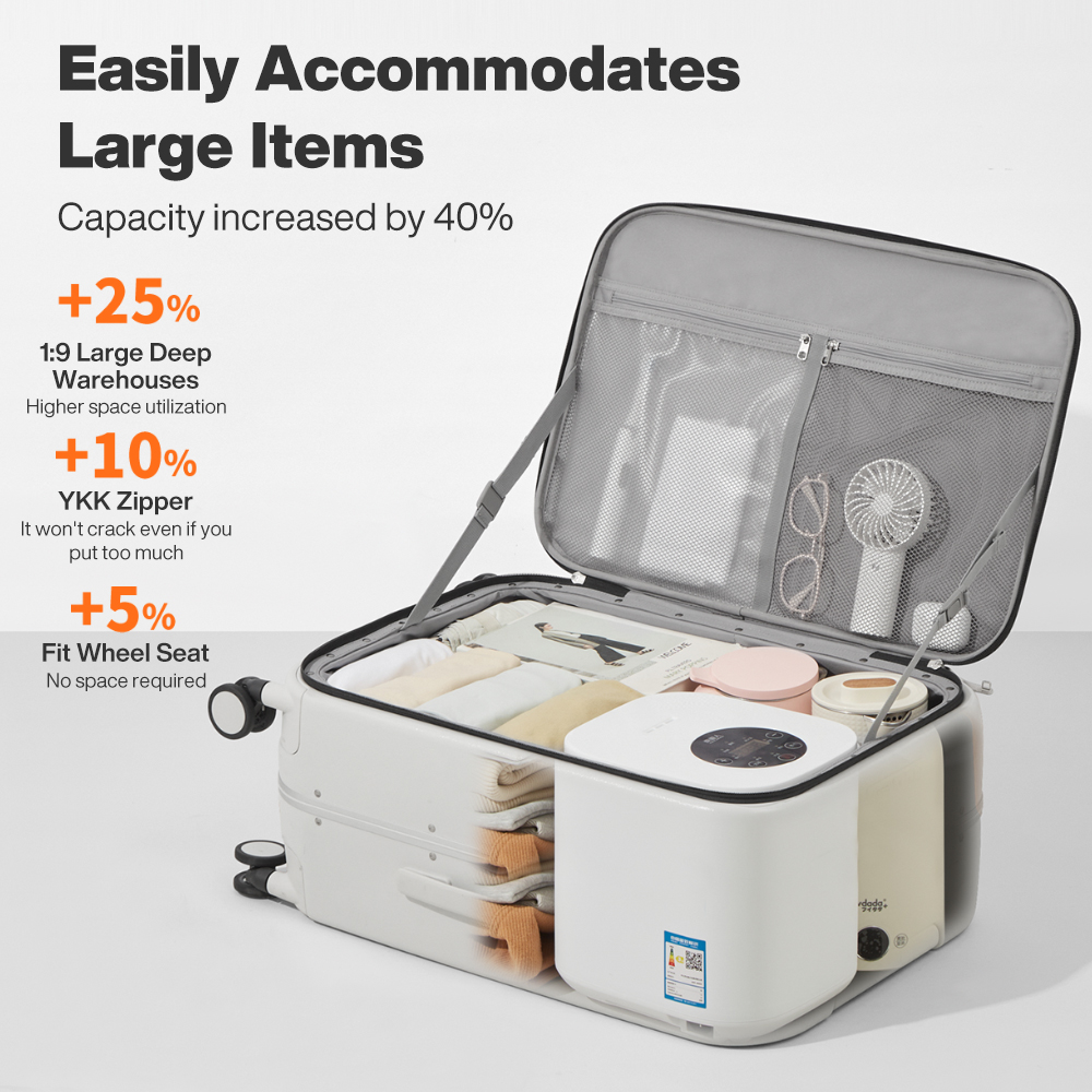 Mixi Nieuwe PC Aluminium Frame - Aluminum Frame Carry On Luggage recensie en prijs