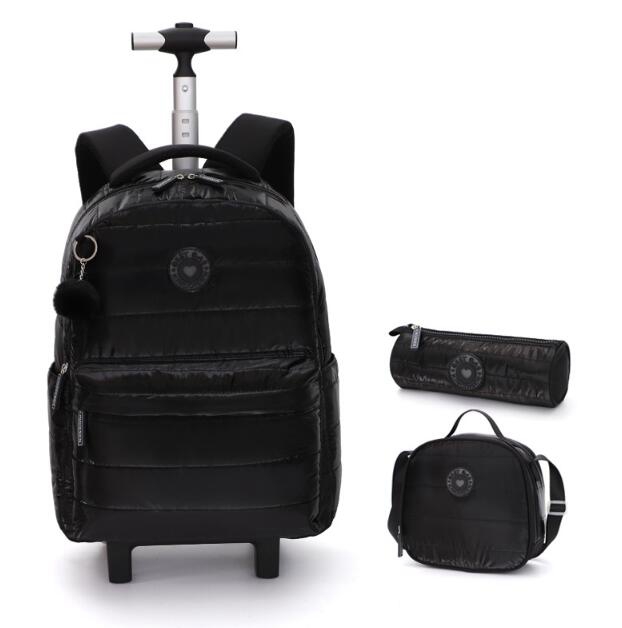 18 inch schooltas met wielen,  - Foldable Rolling Luggage Bag recensie en prijs