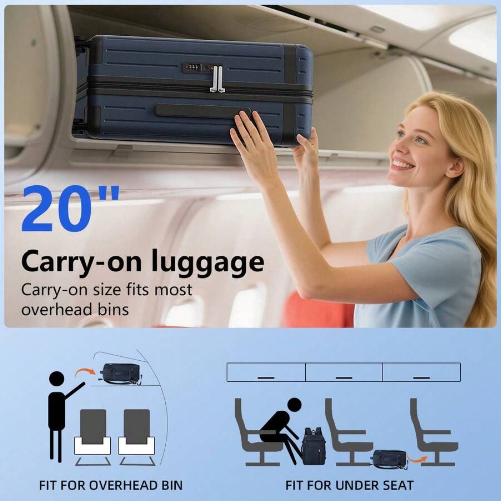 3-delige 20 inch handbagage se - Expandable Hard Shell Luggage Set recensie en prijs