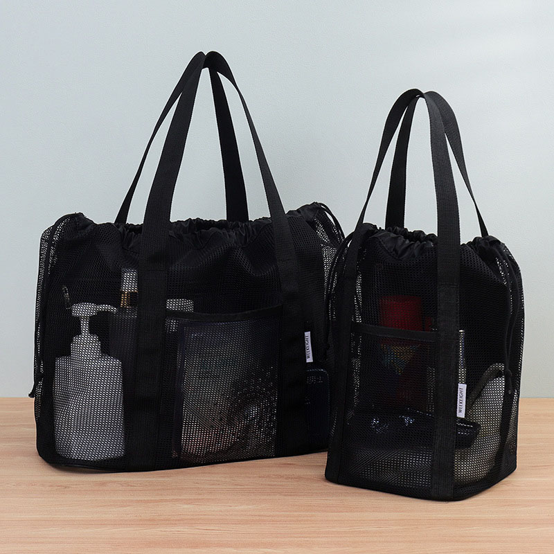 Grote strandtas met afwatering - Cosmetic Bags recensie en prijs