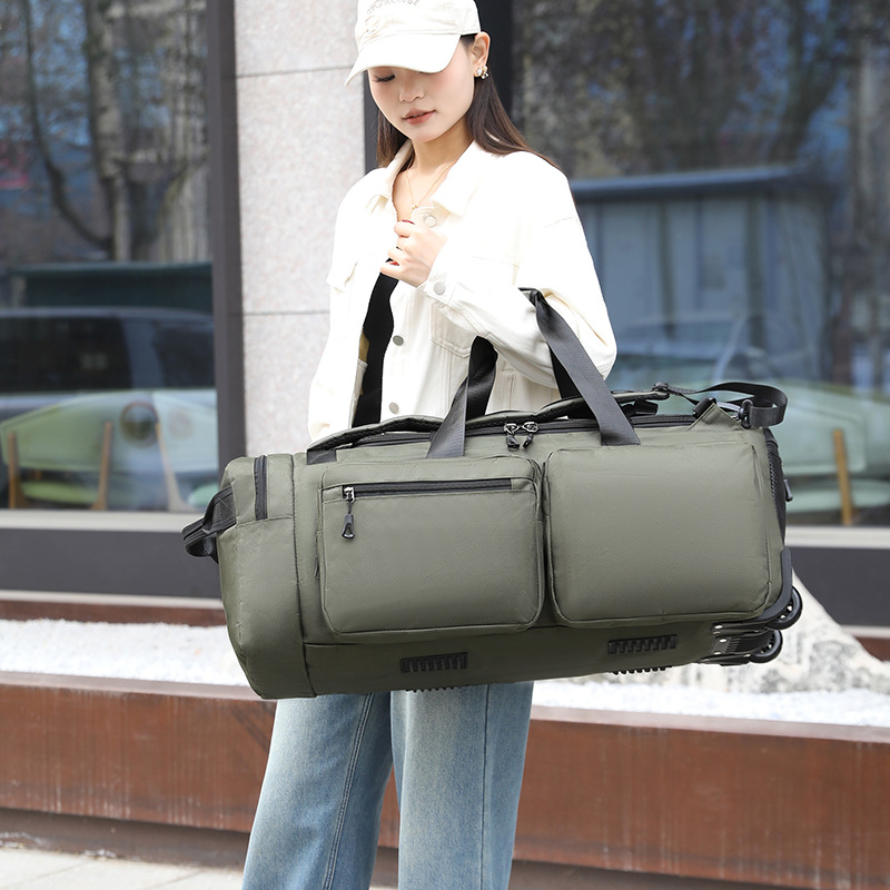 Nieuwe Oxford-stoffen reistas, - Foldable Rolling Luggage Bag recensie en prijs
