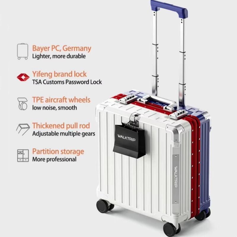 18 inch rolkoffer handbagage h - Aluminum Frame Carry On Luggage recensie en prijs