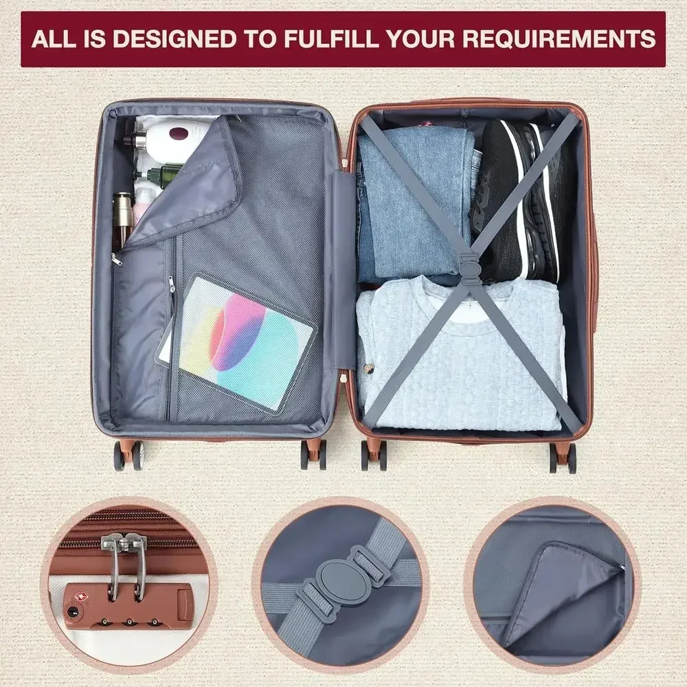 Uitbreidbare 3-delige hardshel - Expandable Hard Shell Luggage Set recensie en prijs