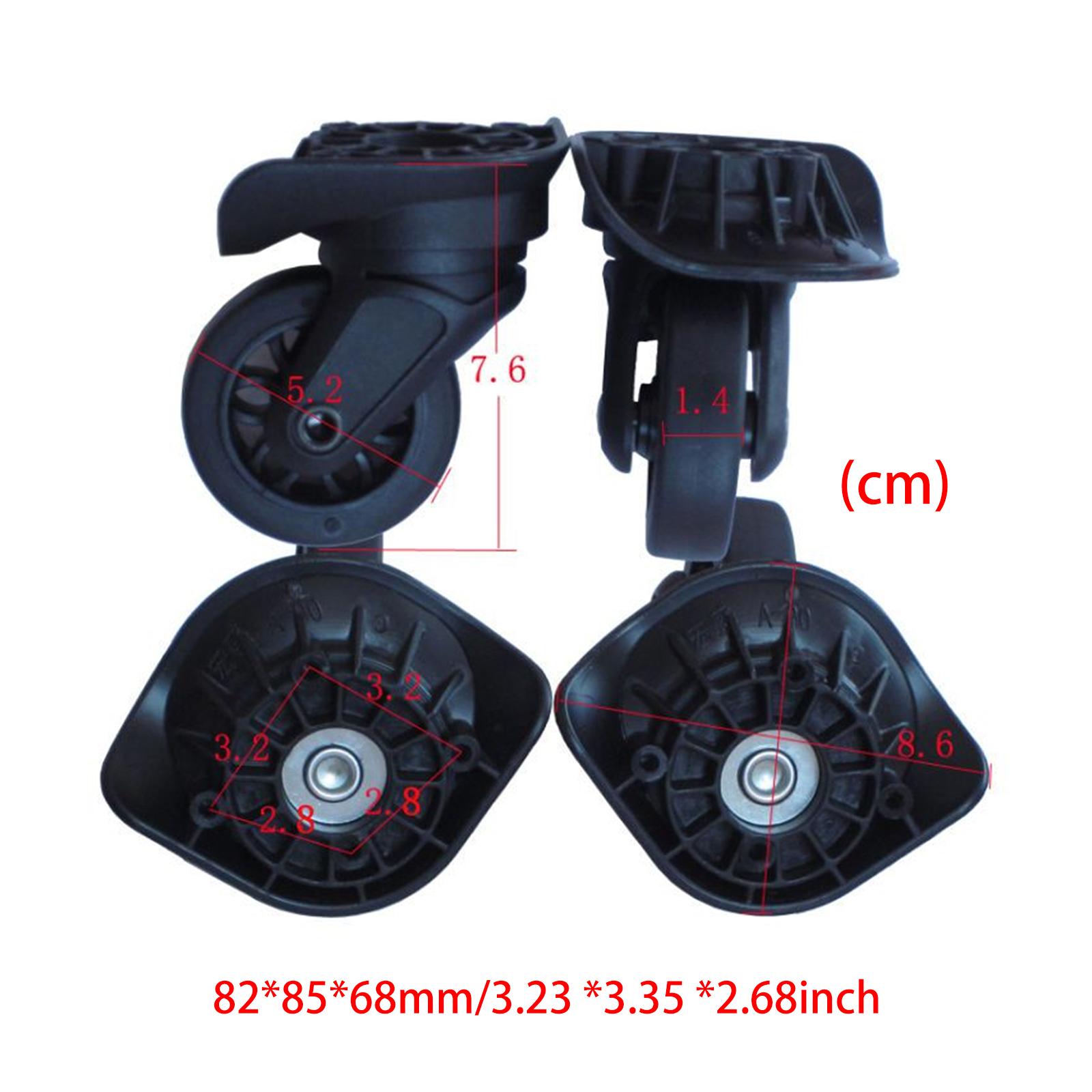 Universele vervangende wielen  - Silent Replacement Luggage Wheels recensie en prijs