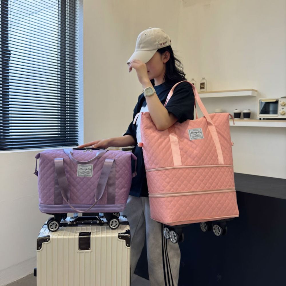Nieuwe Oxford stoffen plunjeza - Foldable Rolling Luggage Bag recensie en prijs