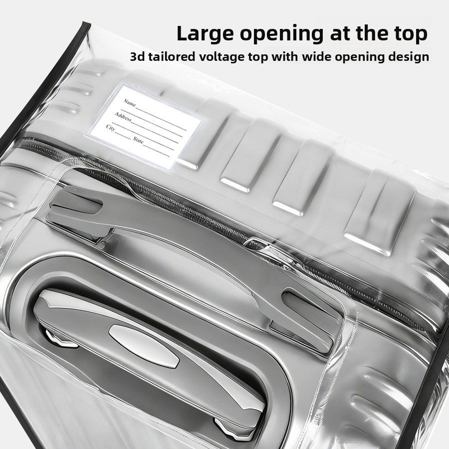 Transparante PVC-bagagehoes vo - Luggage Protective Cover Transparent recensie en prijs