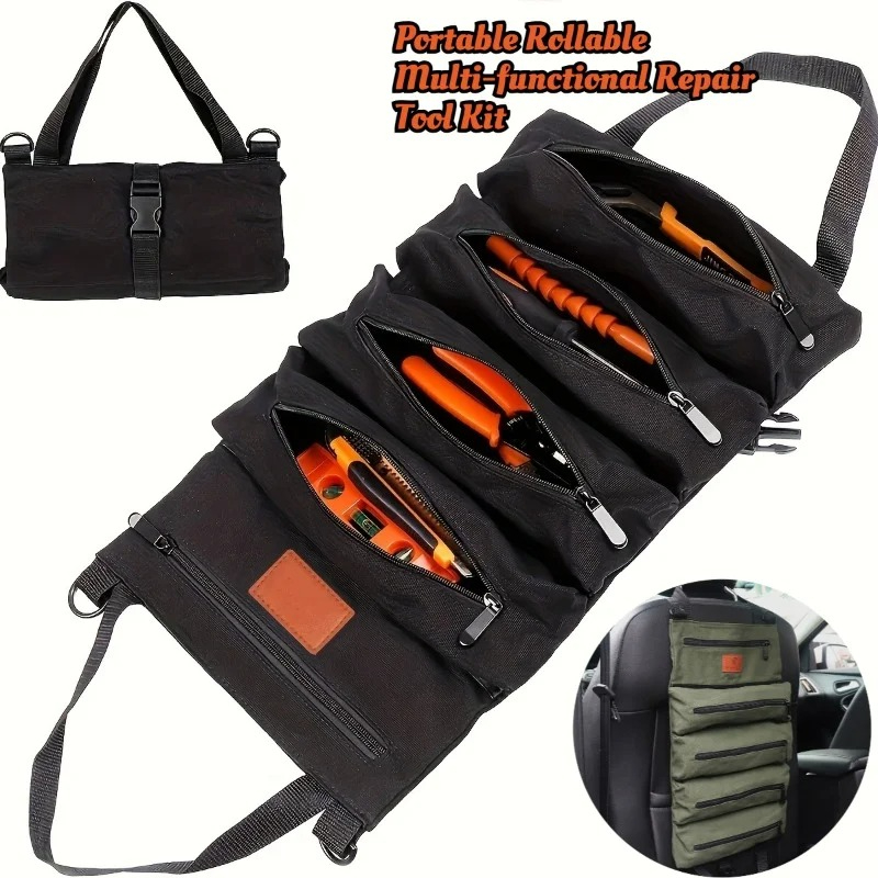 1pc Multifunctionele canvasrol - Foldable Rolling Luggage Bag recensie en prijs