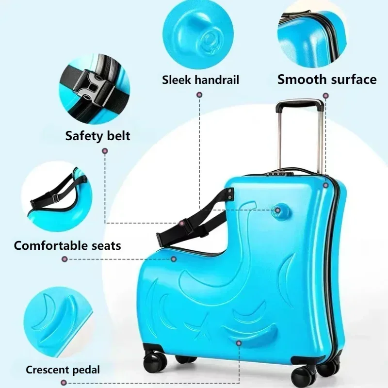 Kinderkoffer met wielen, step  - Kids Ride On Suitcase Scooter recensie en prijs