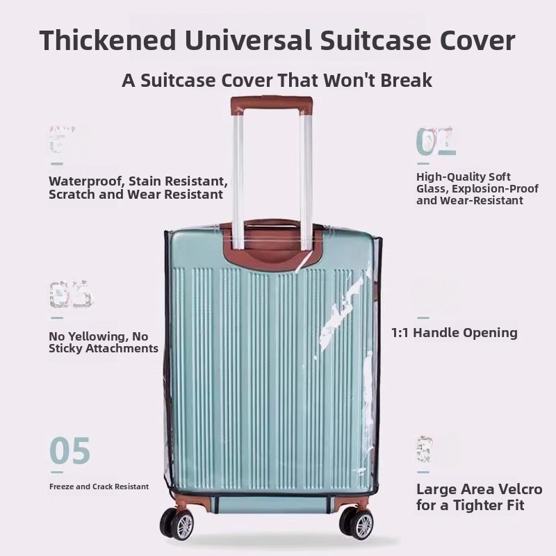 Verdikte beschermhoes voor bag - Luggage Protective Cover Transparent recensie en prijs