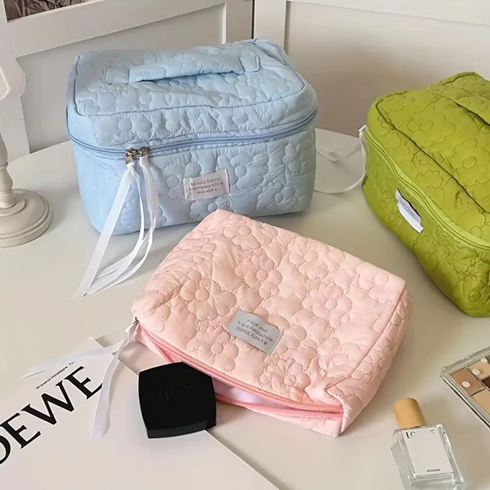 Nieuwe bloempatroon make-up ta - Cosmetic Bags recensie en prijs