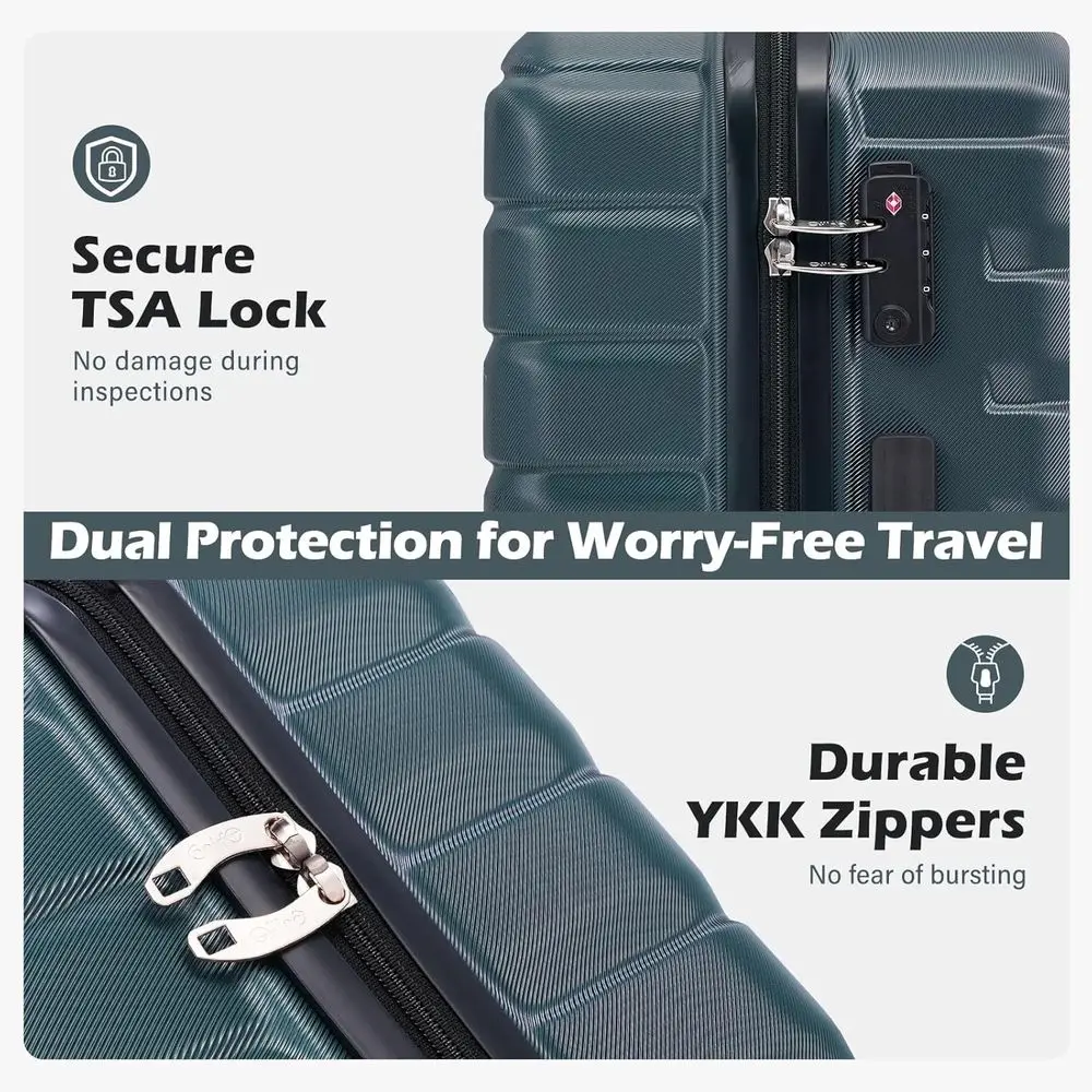 3-delige harde kofferstel, uit - Expandable Hard Shell Luggage Set recensie en prijs