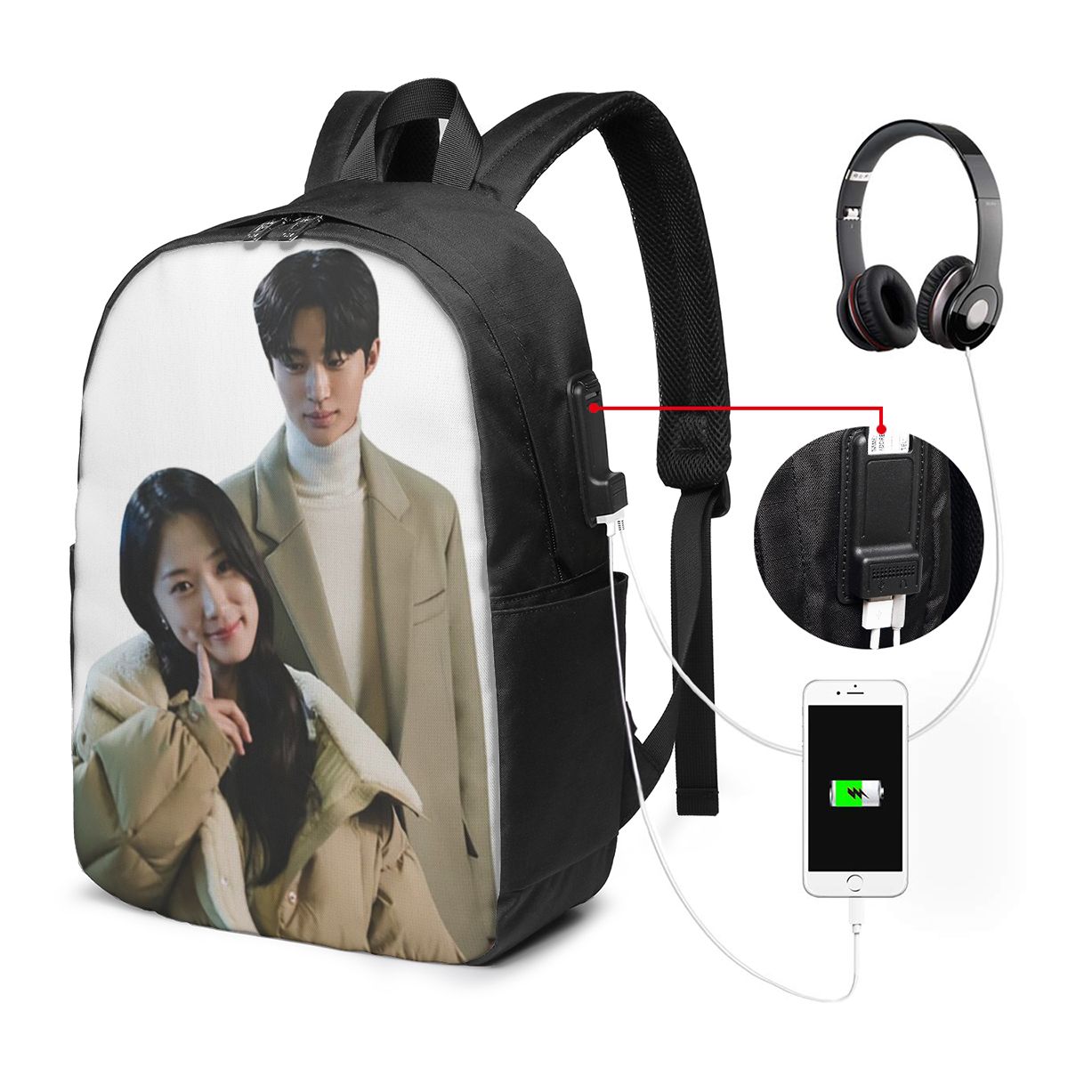 Mooie Runner Kdrama Fanart Rug - Travel Bags recensie en prijs