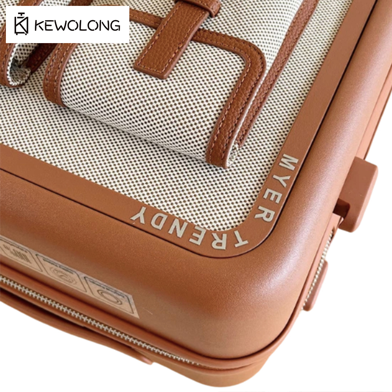 Vintage Canvas Spinner Koffer  - Spinner Wheel Rolling Suitcase 20 Inch recensie en prijs