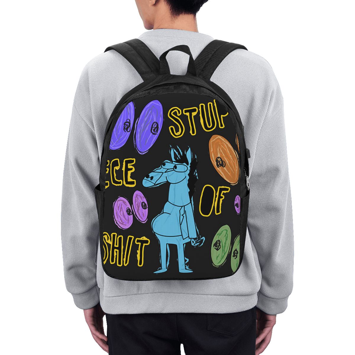 Cartoon Bojack Horseman Stupid - Travel Bags recensie en prijs