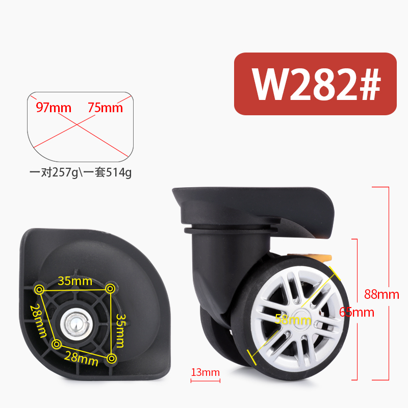 Voor 41Z #   Vervanging van ba - Silent Replacement Luggage Wheels recensie en prijs