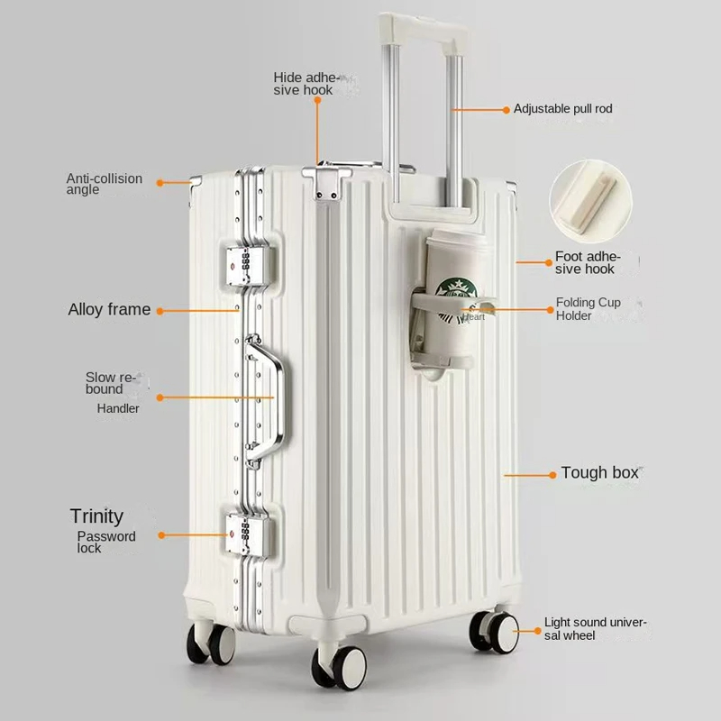 20-30 inch Update Hot Aluminiu - Aluminum Frame Carry On Luggage recensie en prijs