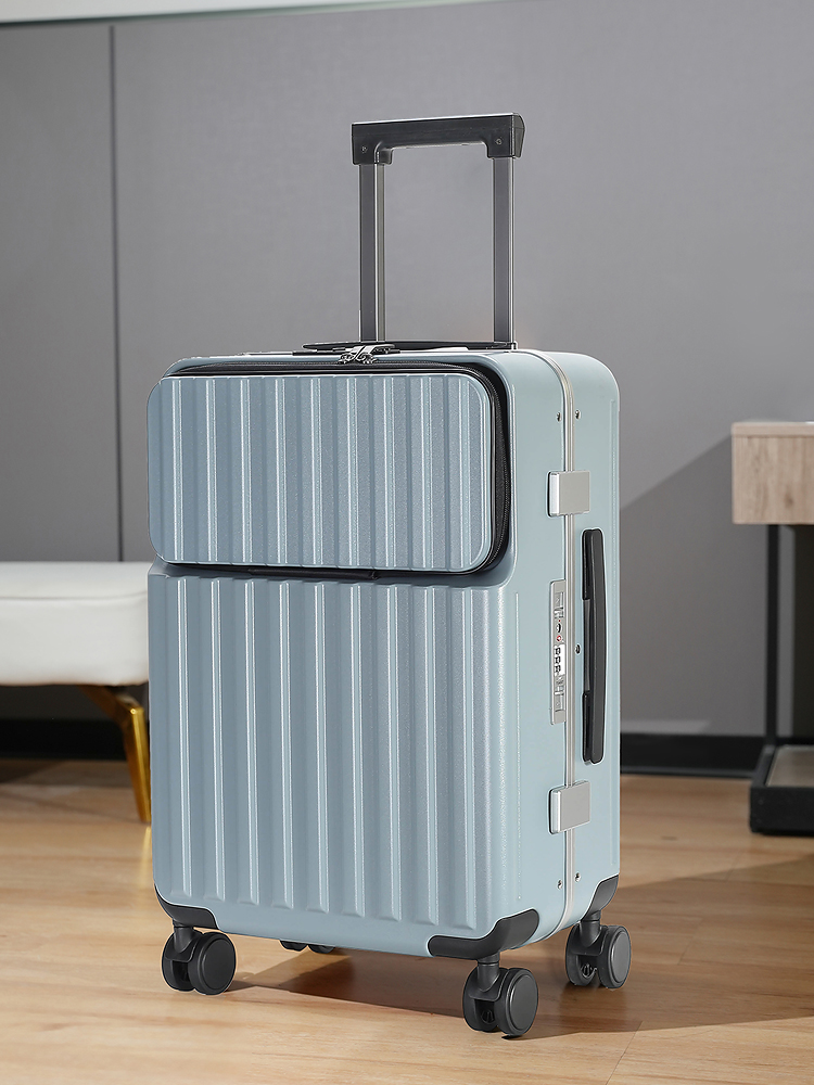 Reistas met laptopvak, handbag - Aluminum Frame Carry On Luggage recensie en prijs