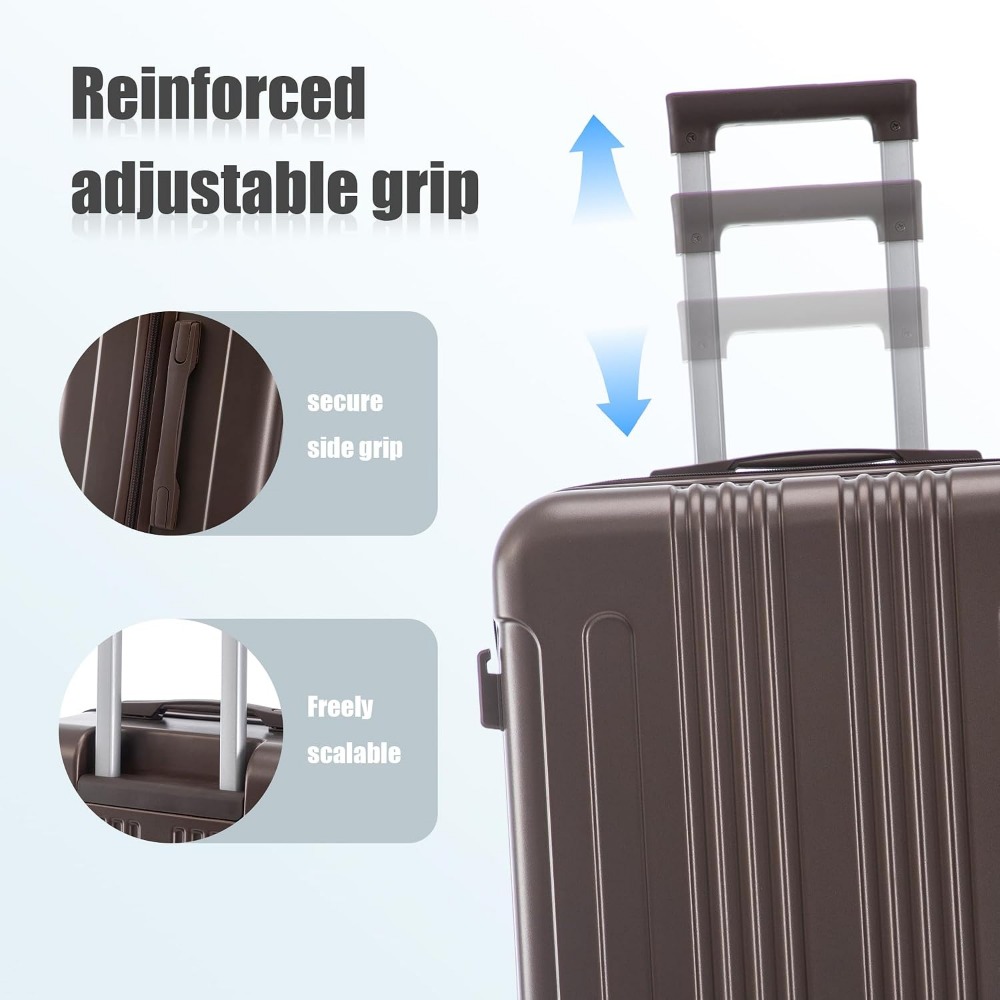 3-delige uitbreidbare kofferst - Expandable Hard Shell Luggage Set recensie en prijs